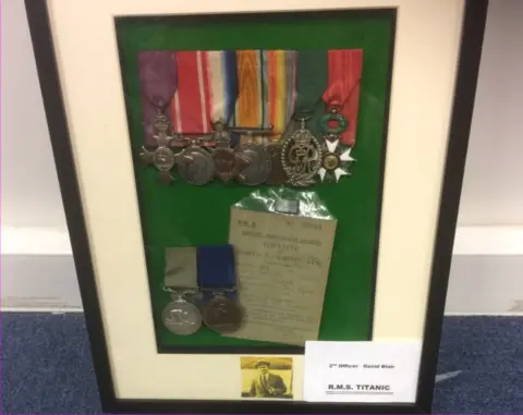 Hansons Auctioneers David Blair Titanic
