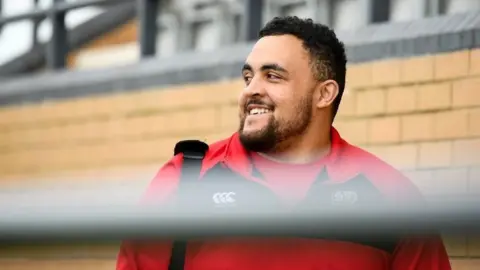 Anthony Nolan Rugby player Ellis Joseph smiling