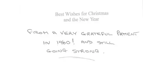 North West Anglia Trust The inside of the Christmas card from the sender