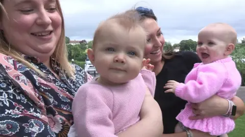 Alana Meikle and daughter Grace