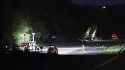 Eddie Mitchell A24 crash