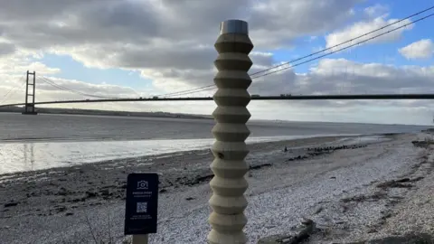 One of the Photoposts at Hessle foreshore