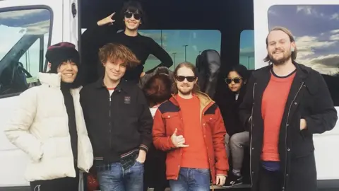 Instagram / @Sprorgnsm Superorganism on tour