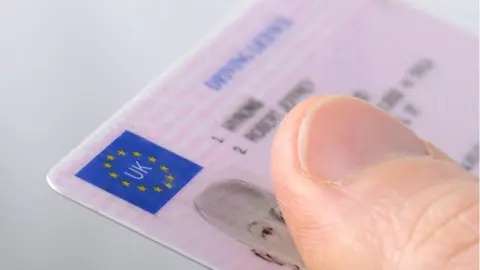 Getty Images driving licence