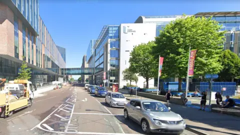 Google Maps Ulster University campus in York Street Belfast