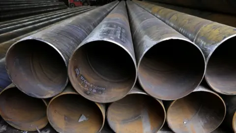 Reuters Industrial steel pipes