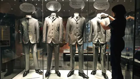 PA Media Suits worn by The Beatles in 1963