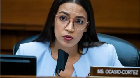 Getty Images Democrat Alexandria Ocasio-Cortez