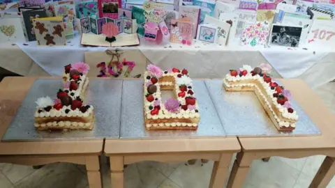 Agnes House Margaret Ellmore's cake