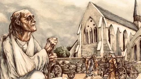 Mark Gridley/After the Plague Artist's impression of "Wat"