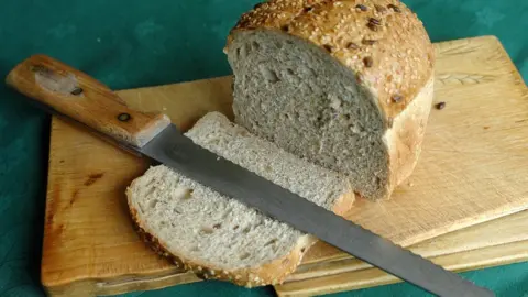 PA Crusty loaf of bread