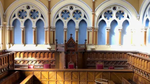 Charles Heslett / BBC Bradford City Hall interior