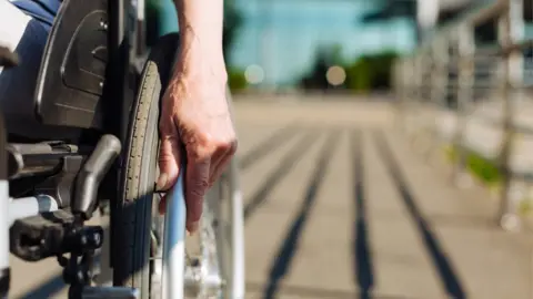 Getty Images A person in a wheelchair