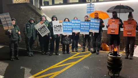 GMB Ambulance crews in Bradford