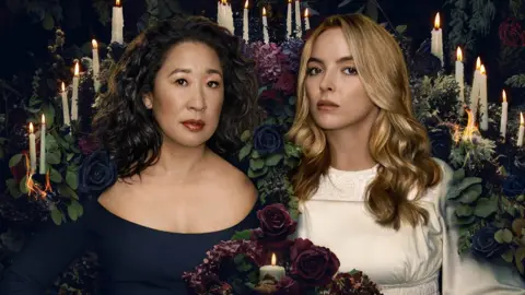 Killing Eve stars Sandra Oh and Jodie Comer