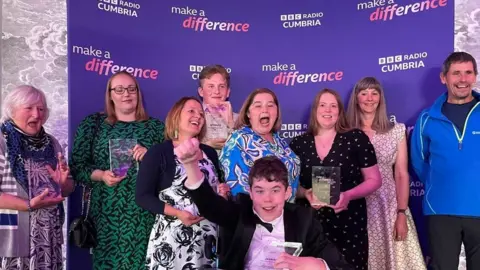 BBC Make a Difference Radio Cumbria award winners