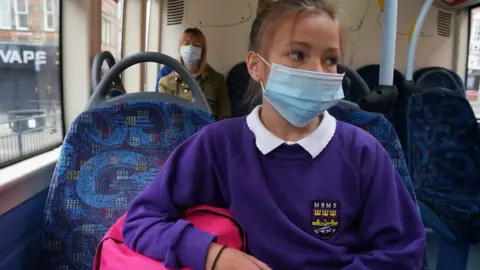 Getty Images Travelling to school