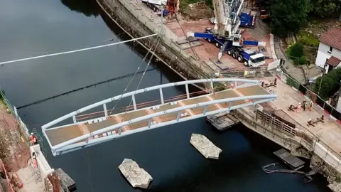 New bridge in Treforest