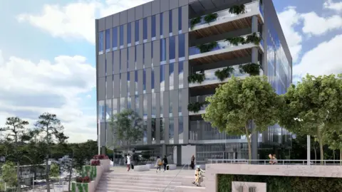 Southampton City Council Proposals for new office building in Southampton city centre