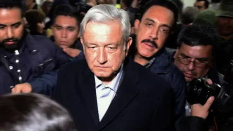 AFP/Getty Mexico President Andrés Manuel López Obrador