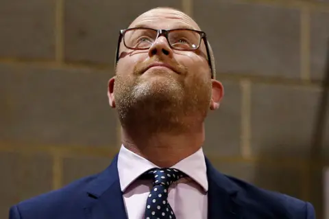 Paul Childs/REUTERS Paul Nuttall, leader of the UKIP reacts after failing to win the seat of Boston and Skegness.