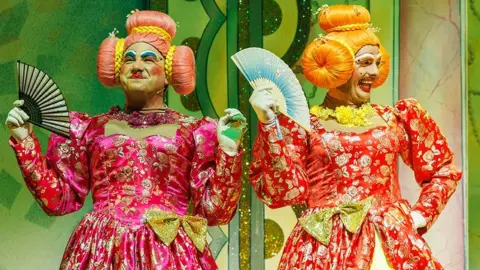 The Old Savoy The ugly sister from Cinderella