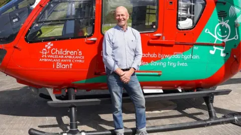 Wales Air Ambulance Brendan Clancy