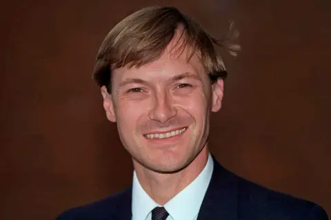 Alamy David Amess seen in 1991