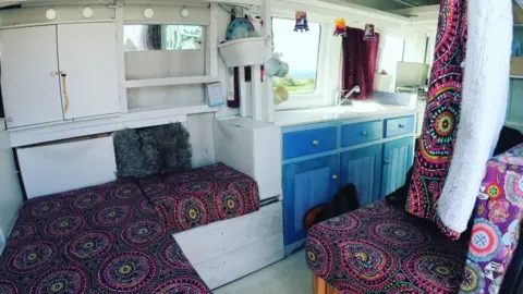 Caolán McLaughlin Van set up