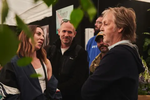 MPL Communications Ltd Mel C meets Paul McCartney