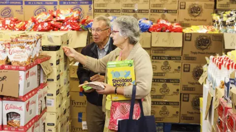 Martin Parr Stack it High. Hessle Road by Martin Parr