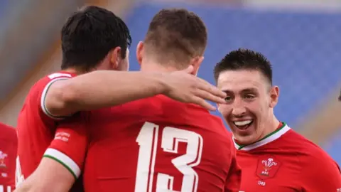 Getty Images Welsh rugby players