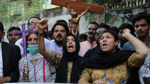 EPA demonstration in hyderabad, pakistan