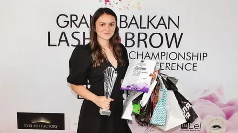 FACEBOOK Vanya Gaberova is an award-winning beautician who is among five Bulgarians accused of conspiring to gather information that would be useful to an enemy