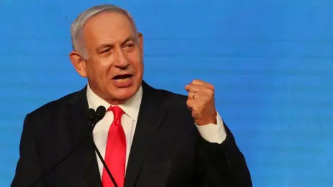 Reuters Image shows Benjamin Netanyahu