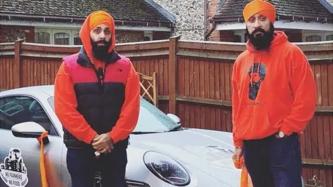 Arjan Singh Arjan Singh and friend