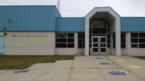 Wild Rose School Division Breton High School has about 125 students between Grade 7 and 12