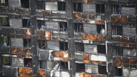 Reuters Workers in the Grenfell Tower