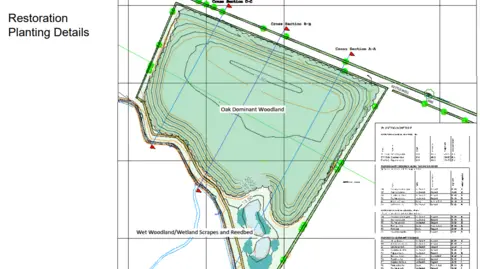 Escrick Environmental Agency Site plan