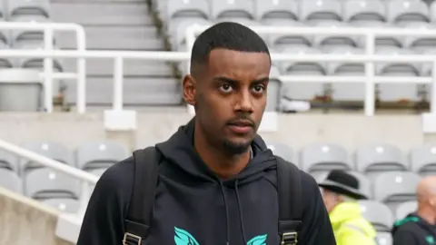 Newcastle United striker Alexander Isak