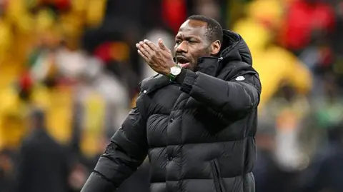 Senegal head coach Pape Thiaw 