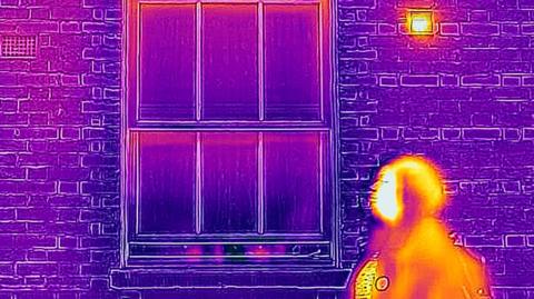 Images show heat loss 
