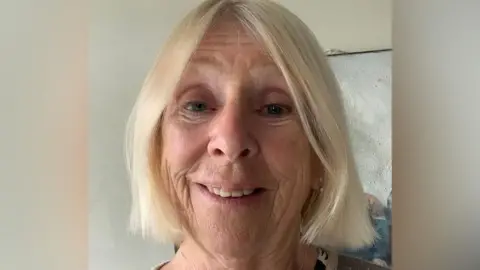 Helga Wood A close up portrait of Helga Wood who has blonde hair