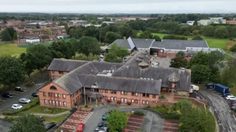 Local Democracy Reporting Service Hambleton District Council's former offices, Stone Cross.
