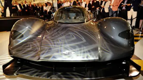 Getty Images The front of the AM-RB 001 at the Aston Martin and Red Bull Racing Project AMRB 001 Unveil on July 5, 2016 at the Aston Martin Headquarters in Gaydon,