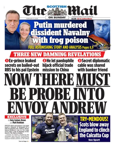 The Scottish Mail on Sunday