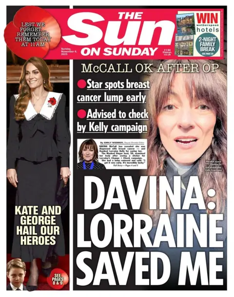 Lorraine saved me”.