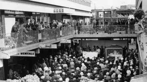 Town Centre Securities Old picture of the Merrion Centre