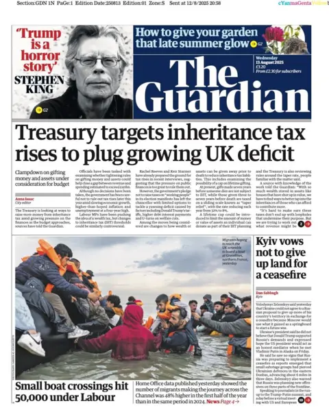  “Treasury targets inheritance tax rises to plug growing UK deficit”