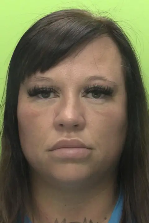 Nottinghamshire Police Price has long brown hair